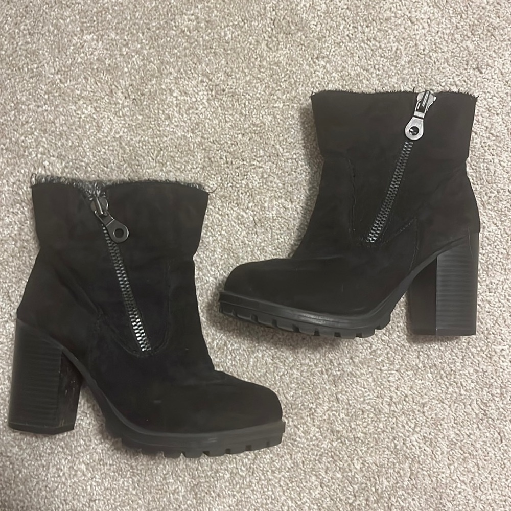 Black booties